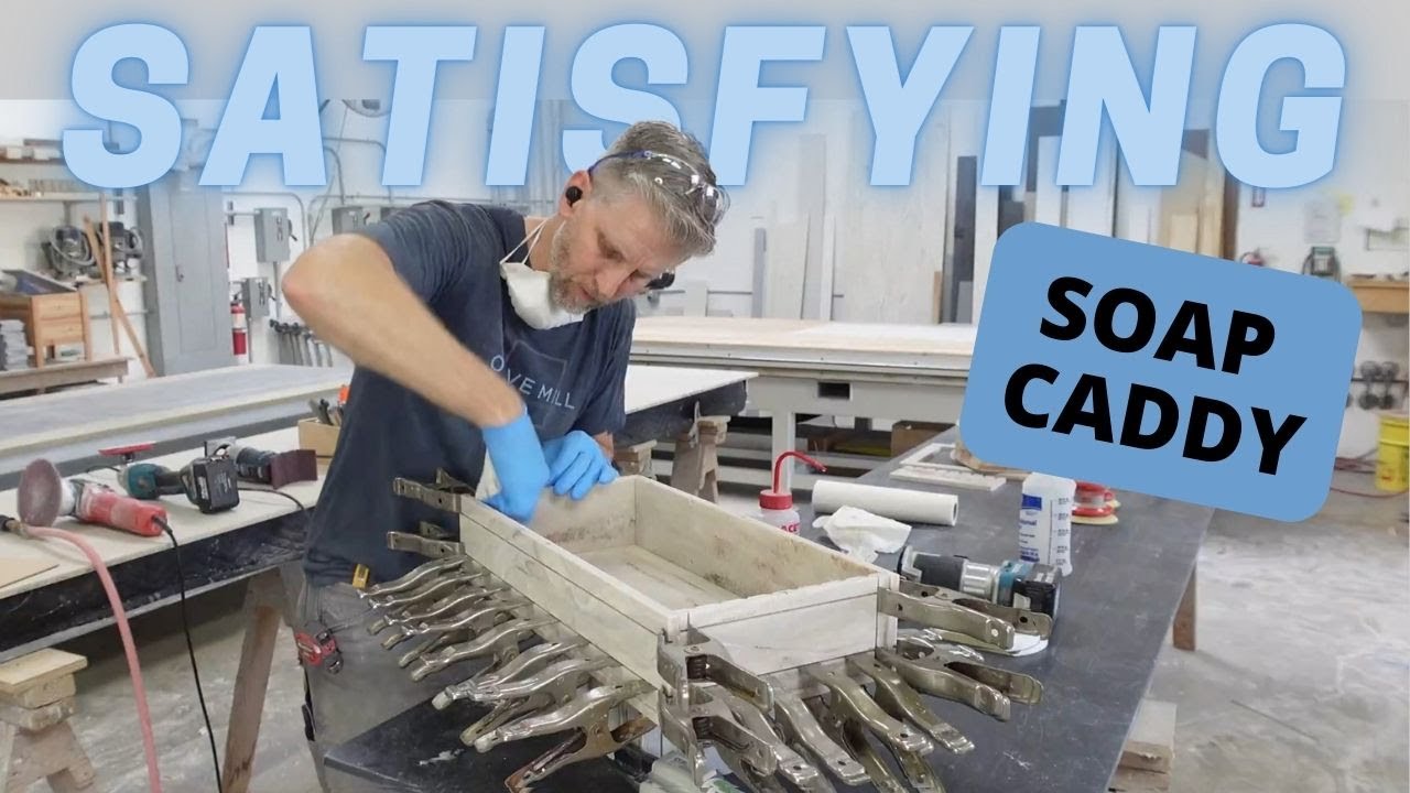 Oddly Satisfying Manufacturing Process of a Corian Solid Surface Soap Caddy.  | Full Process
