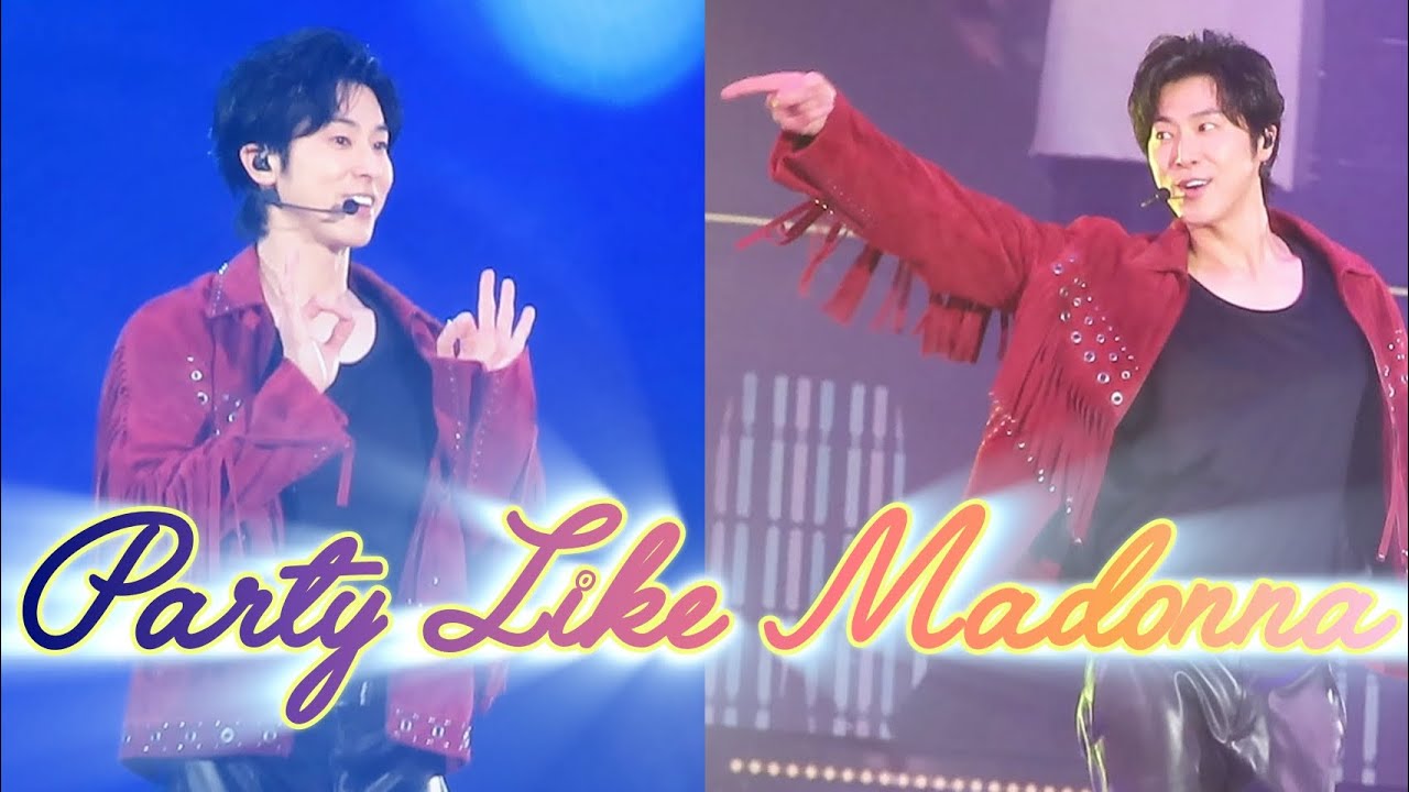 250128~20NE~Party Like Madonna 유노윤호 직캠