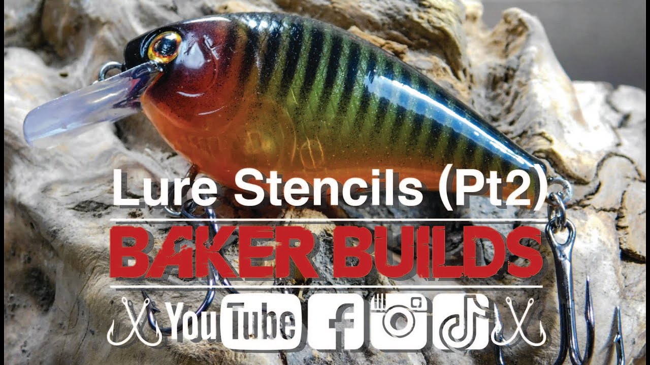 Lure Stencils From Walmart Part 2 (Ep.9)