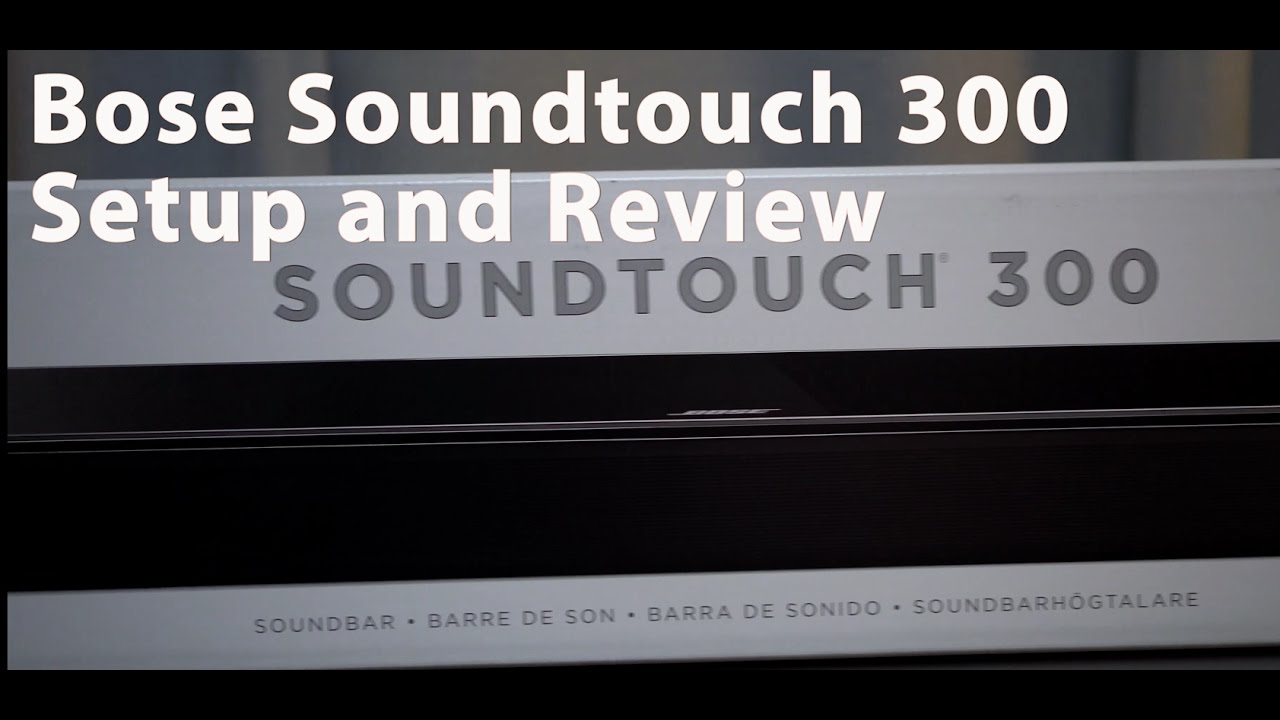 Распаковка Bose Soundtouch 300, обзор ADAPTiQ и настройки сети приложения