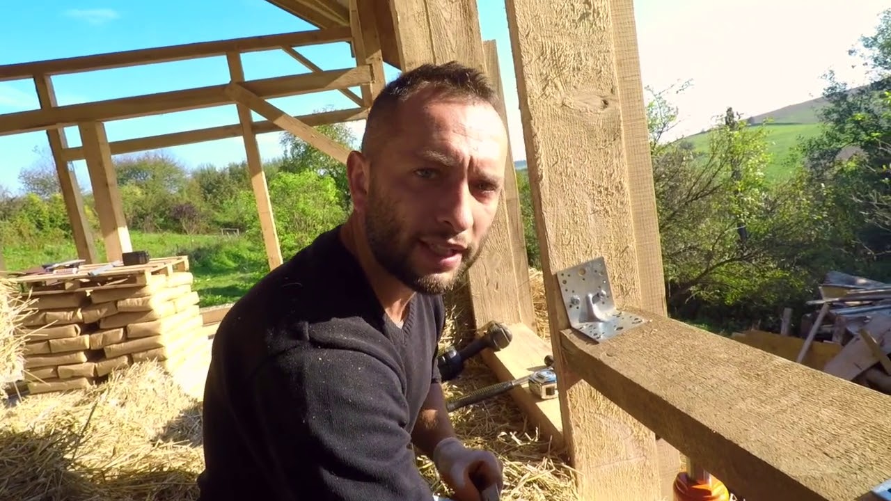 Strawbale - Kompresowanie słomy