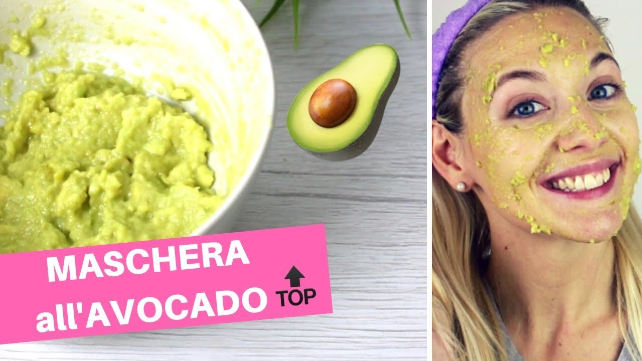 MASCHERA VISO IDRATANTE E ILLUMINANTE ALL' AVOCADO FAI DA TE