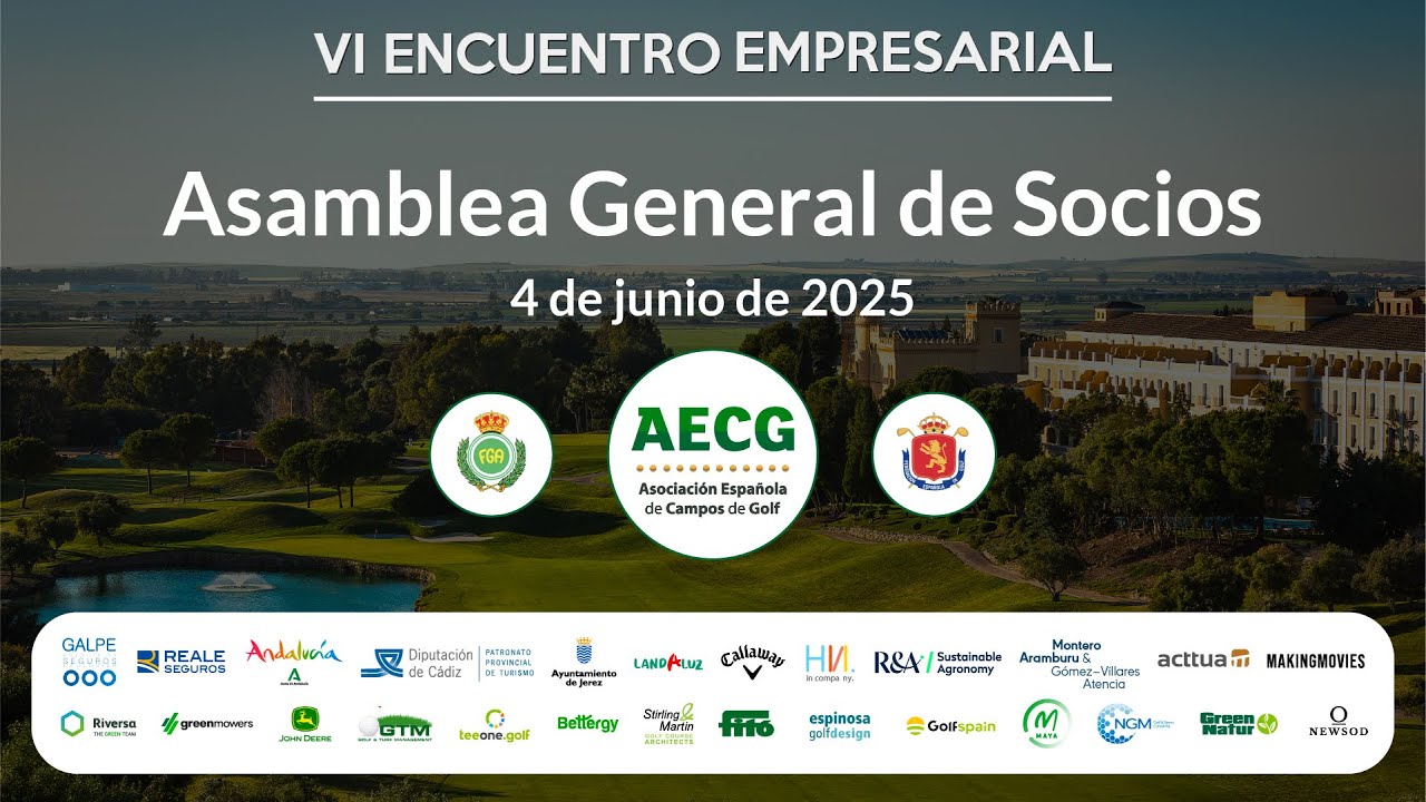 Asamblea General de la AECG. Unión, estrategia y futuro para el sector del golf en España