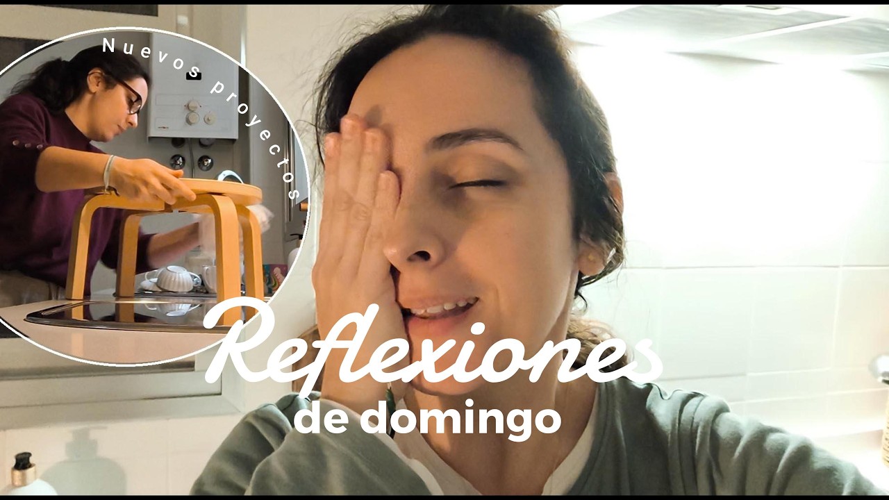 Un domingo lento en casa | cuidados, calma y reflexiones