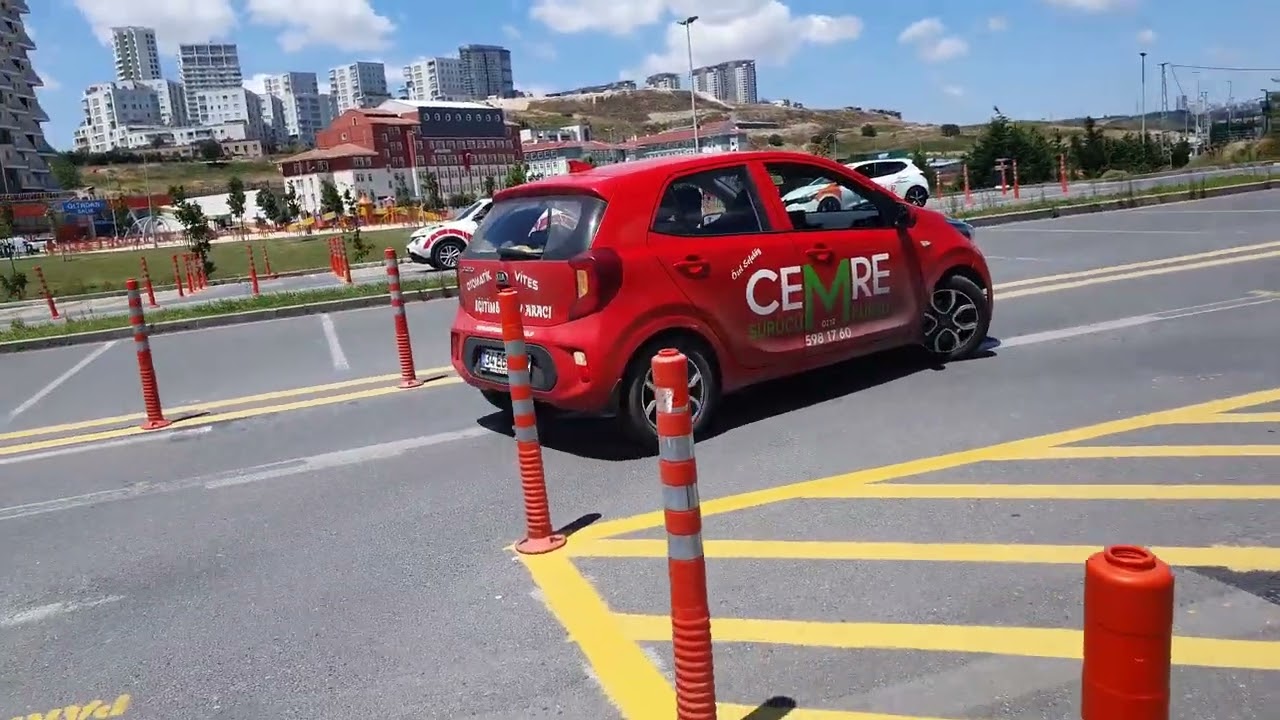 KÜÇÜKÇEKMECE DİREKSİYON SINAV ALANI 2. YOL (2.GÜZERGAH) CEMRE SÜRÜCÜ KURSLARI
