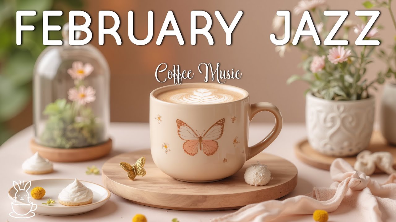Happy February Jazz ☕ Spring Coffee Music & Positive Bossa Nova for Work and Relaxation