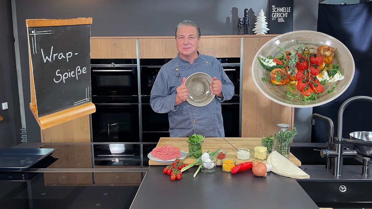 Wrap-Spieße | Das schnelle Gericht