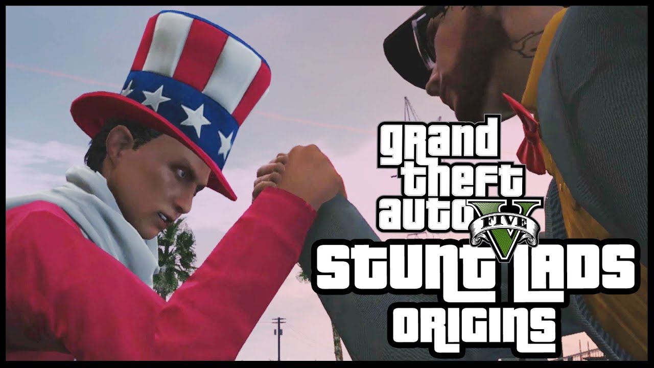 GTA 5 - Stunt Lads Origins: The New Recruit! (BEST BITS)