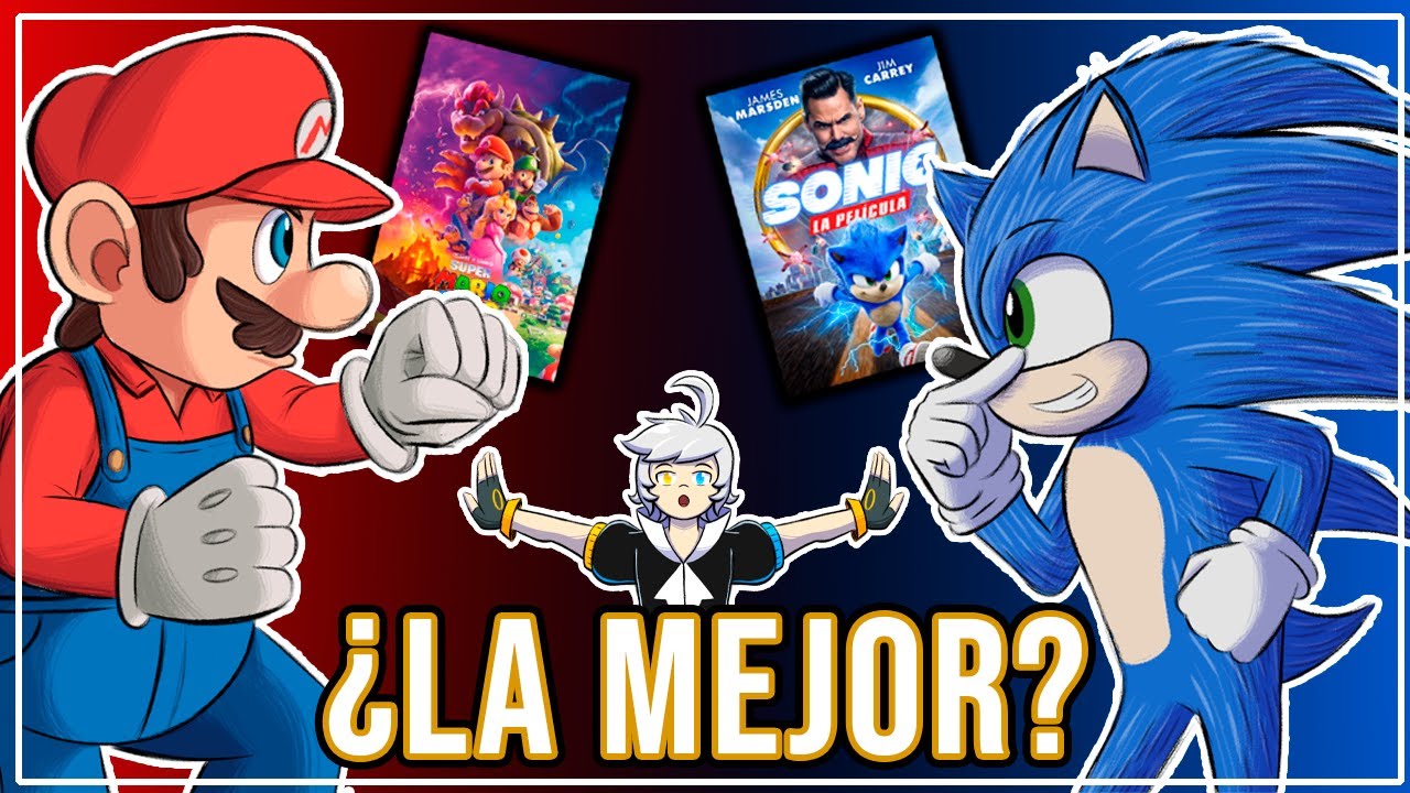 ¿QUIEN LO HIZO MEJOR? | MARIO VS SONIC, las PELÍCULAS