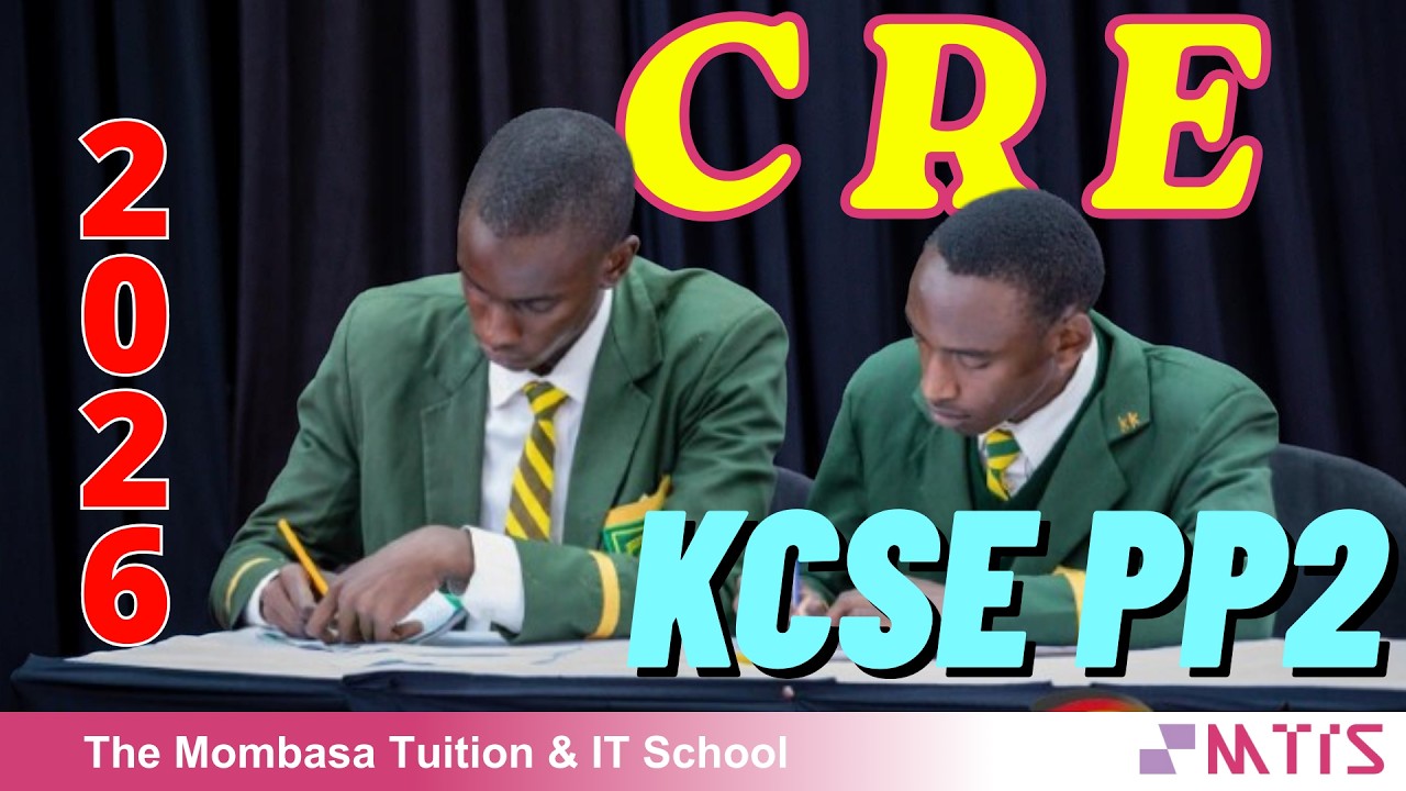 CRE KCSE PAPER 2 SETTING AND FORMAT