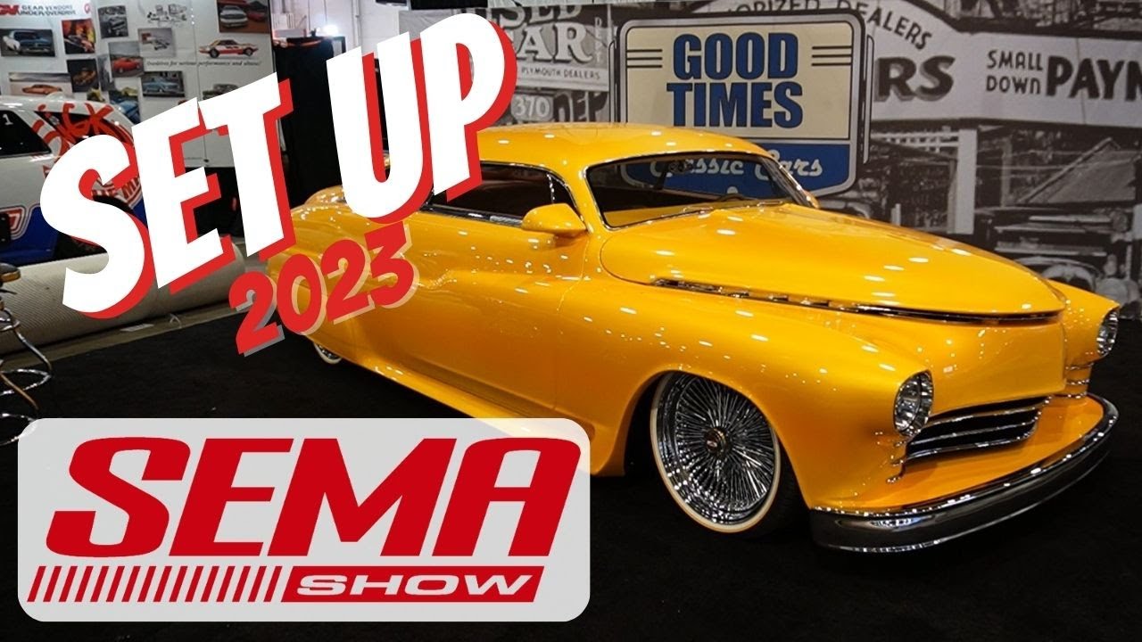 SEMA 2023  Sneak Peak on Set Up Day @ Las Vegas