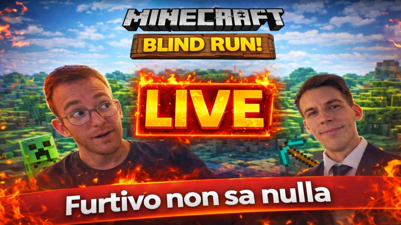 Continua l'avvenutra di Furtivo - Apprendimento - Minecraft ita #blindrun #minecraft #minecraftita