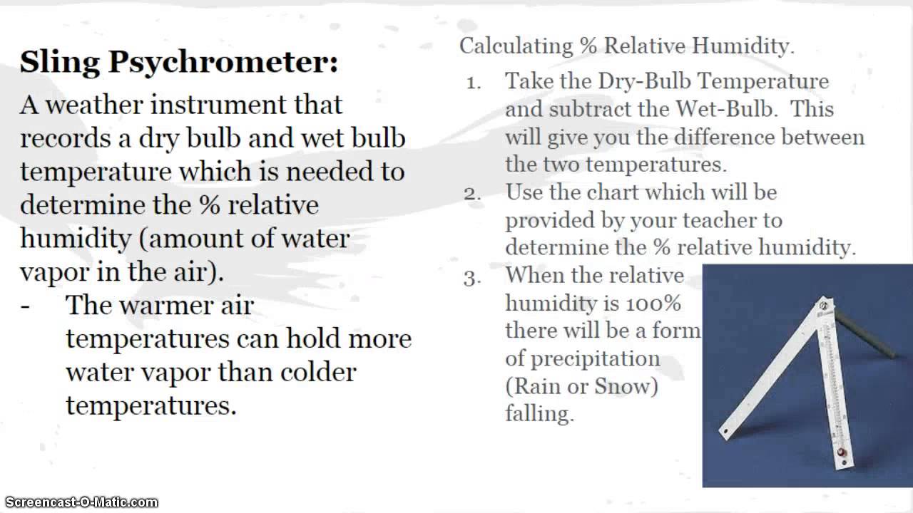 Lesson 10/Part 2:  Weather Instruments