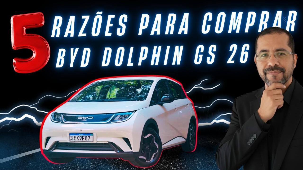 5 RAZÕES PARA COMPRAR O BYD DOLPHIN MINI