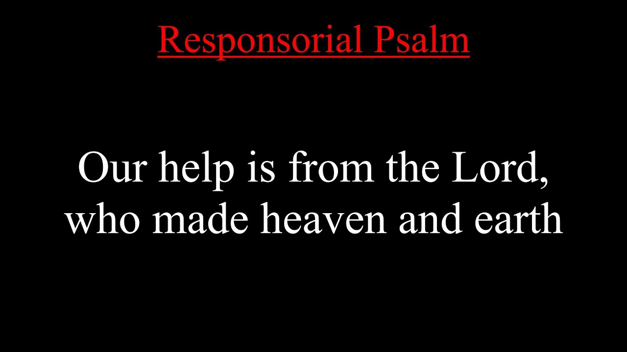 29th Sunday in Ordinary Time (2025) - Respond & Acclaim