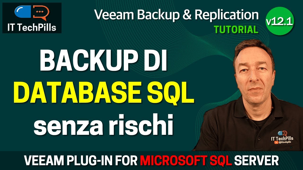 Backup SQL con Veeam Plug-in for Microsoft SQL Server