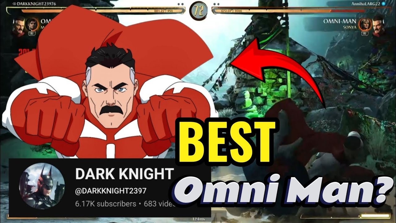 ABSOLUTE CINEMA! Fighting Dark Knight's Omni-Man (Mortal Kombat 1)