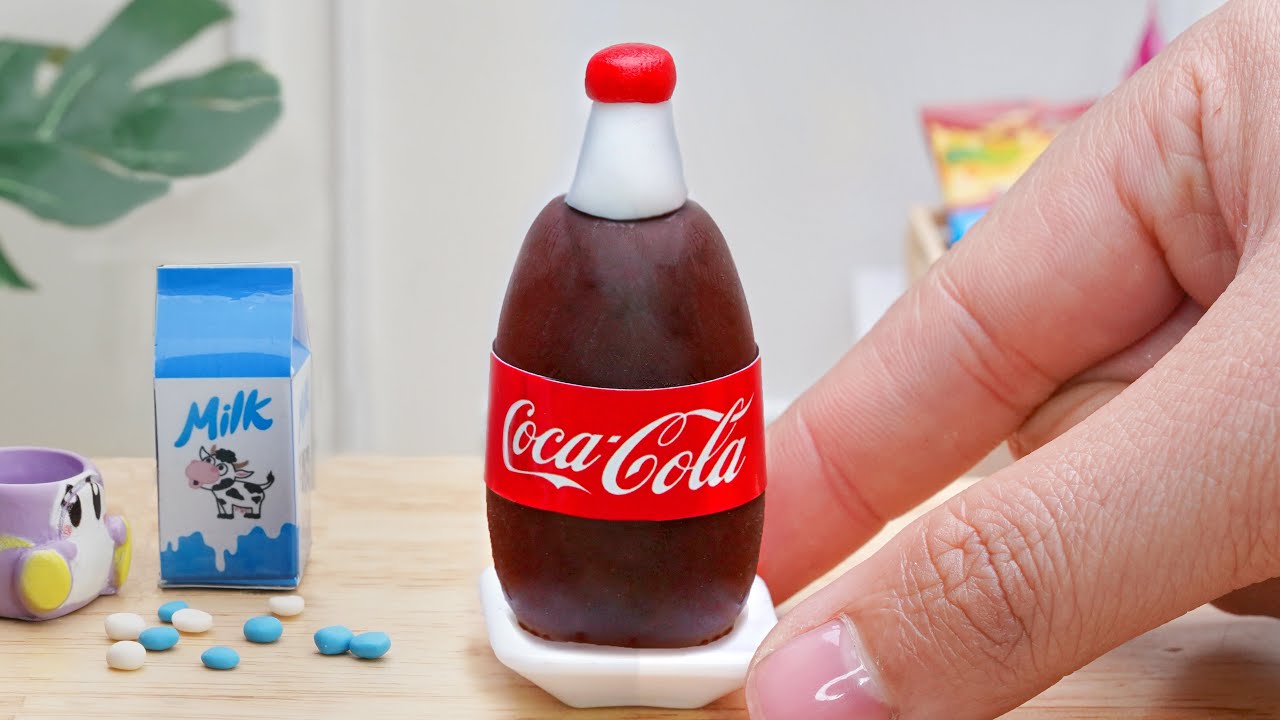 Awesome Miniature 3D COCA - COLA CAKE Decorating Ideas | ASMR Amazing Tiny Cake