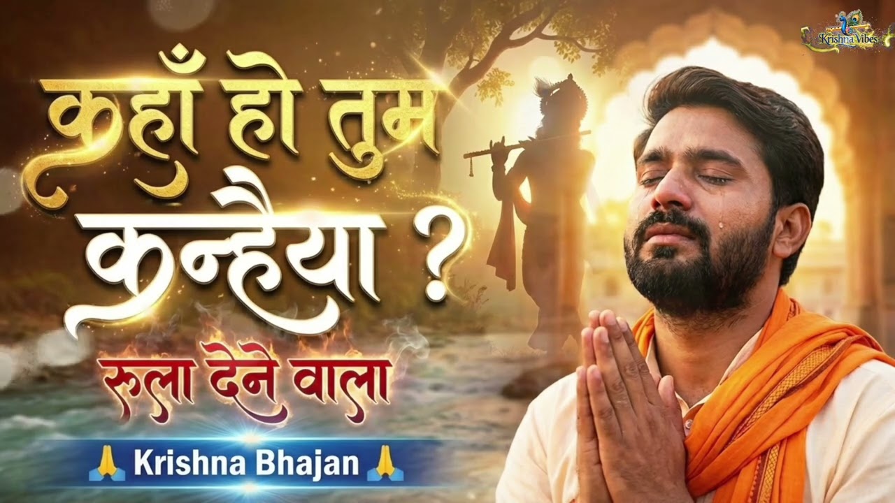कहाँ हो तुम कन्हैया ? | Heart Touching Krishna Bhajan | Emotional Bhakti Song | Soulful Music