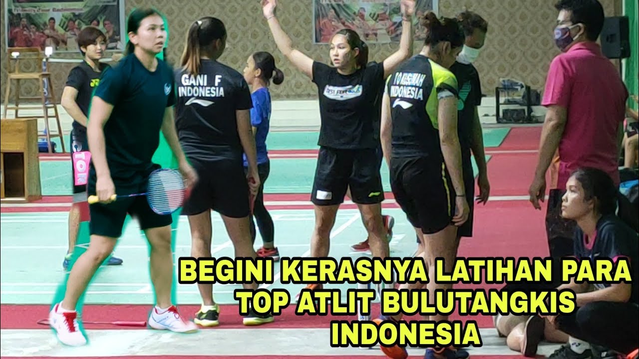 Seperti Ini Greysia Polii Atlet Bulutangkis Indonesia dan Kawan-kawan Saat Berlatih Bersama