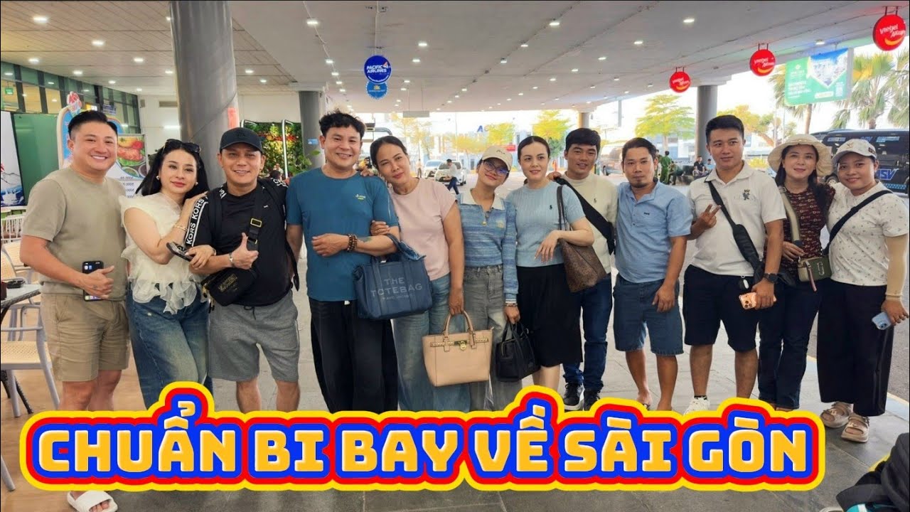 Chiều 20.03 Chị NY. Anh Huy Lê Cùng Tất cả anh chị bay về sài gòn @haonhanvlogs 
