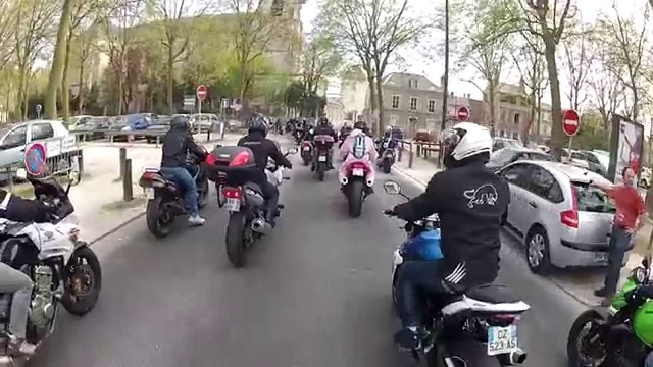Manifestation FFMC 45 du 12/04/2014 Montargis et Orléans motards du Loiret en colère avril