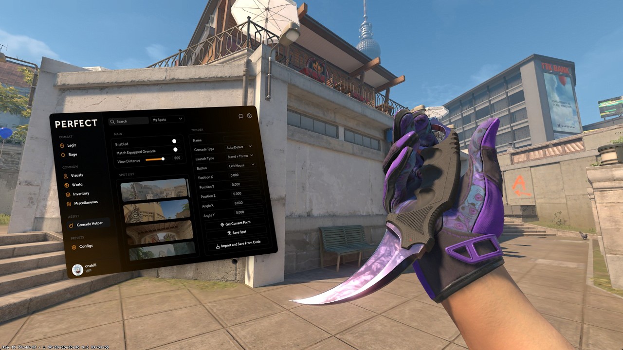 HACK ATUALIZADO E COMPLETO PARA VOCÊ USAR NO CS2 COM SKIN CHANGER, WALL E AIMBOT