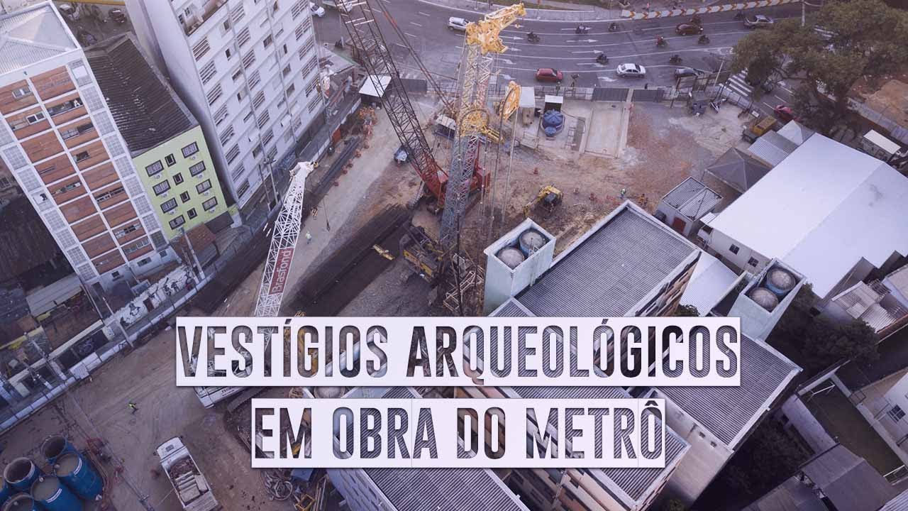 Vestígios arqueológicos do Quilombo Saracura são investigados em obra da Linha 6-Laranja do Metrô