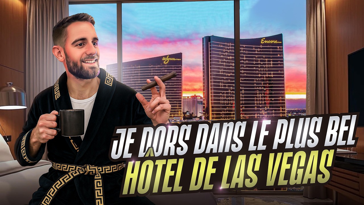 Je dors dans le Plus Bel Hotel de Vegas et je vous dis combien je GAGNE $