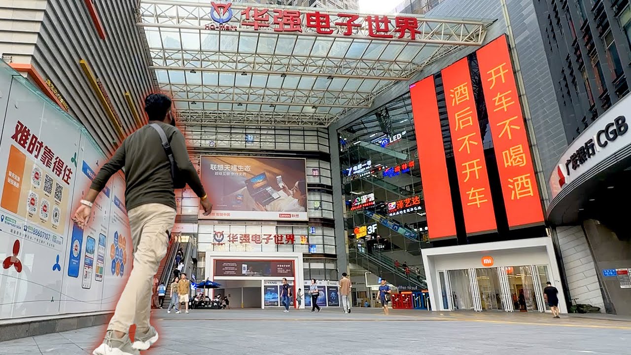 Visiting BIGGEST Electronics Market in China🇨🇳