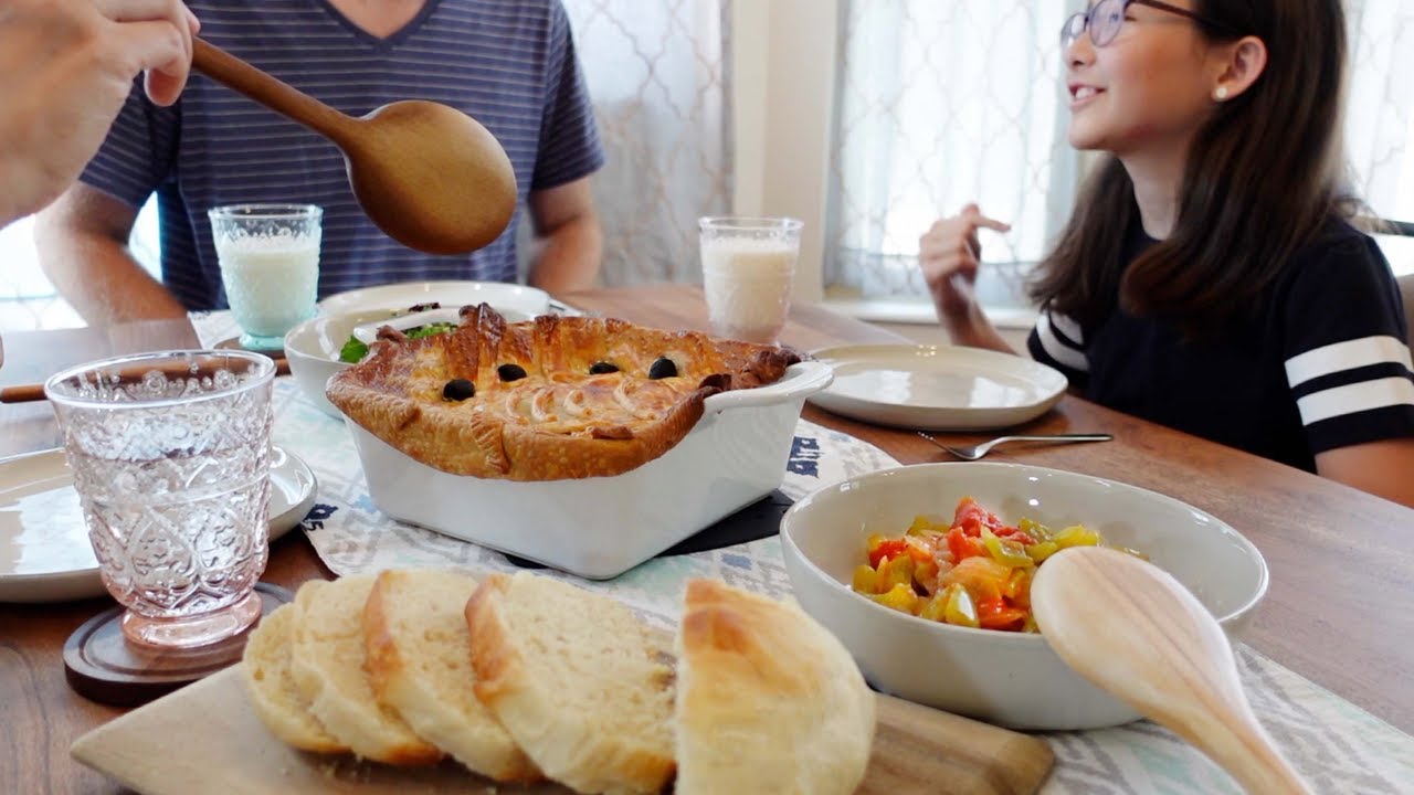 ジブリ飯/冷蔵庫にある物でジブリな夕食とデザート/魔女の宅急便