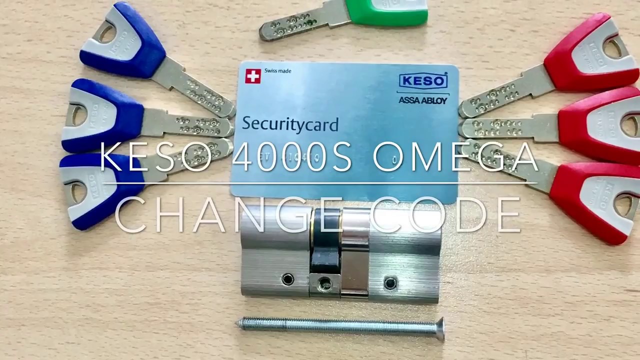 Wkładka do zamka Keso 4000S CHANGE CODE