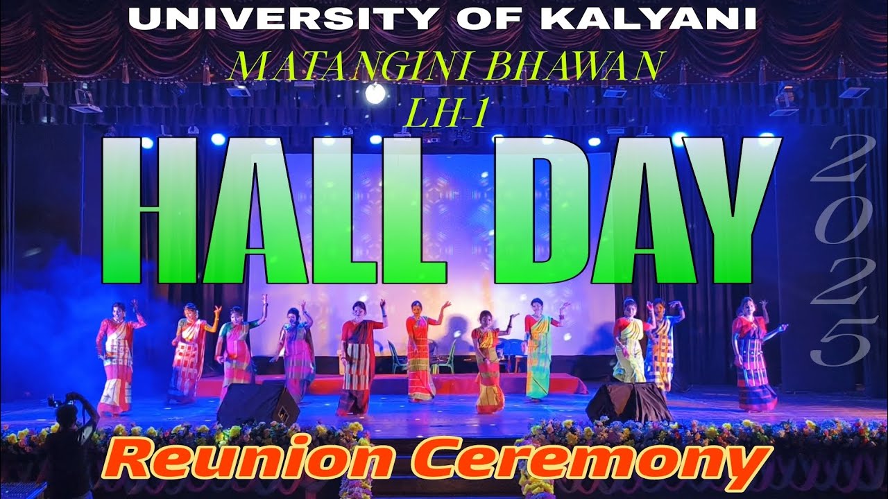 BURU DISOM KURI GROUP DANCE | Reunion | Kalyani University | Hall Day 2025 | Matangini Bhawan LH-1