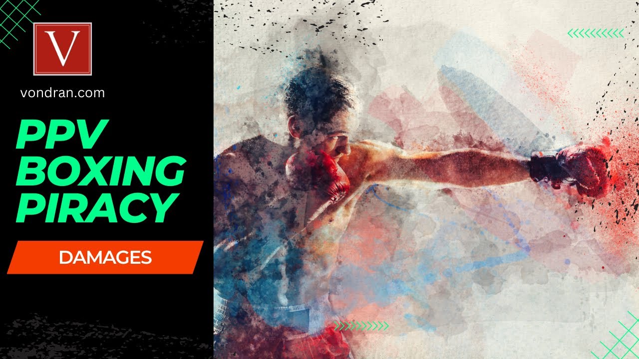 Damages in Boxing Piracy cases by Attorney Steve&reg;