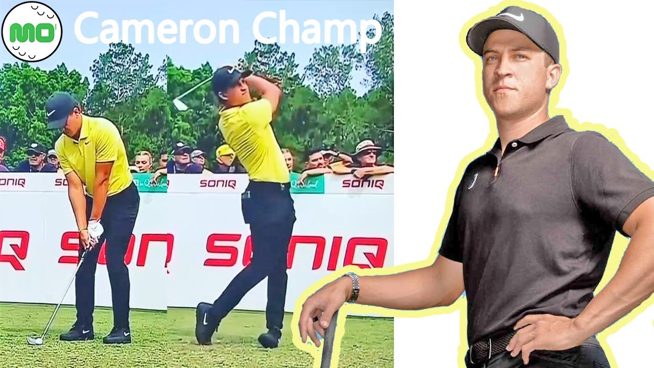 Cameron Champ Pro Golfer キャメロン・チャンプ 米国の女子ゴルフ スローモーションスイング!!! 카메론 챔프 프로