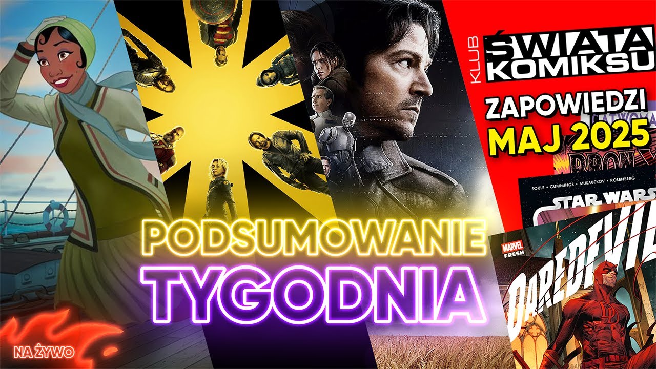 Disney porzuca Tianę / Majowe zapowiedzi Egmontu / Hype na Thunderbolts? | Hype Train #210