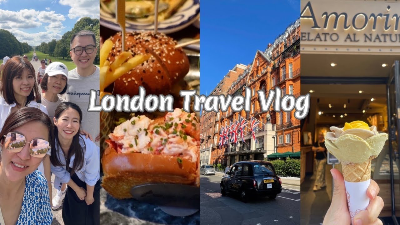 許家倫敦之旅 ep.1 I 英國居然拍成美食特輯? 龍蝦三明治,牛肉貝果,煎餅果子I 溫莎城堡最美的風景是皇室衛兵 I 紅磚巷 I 諾丁丘