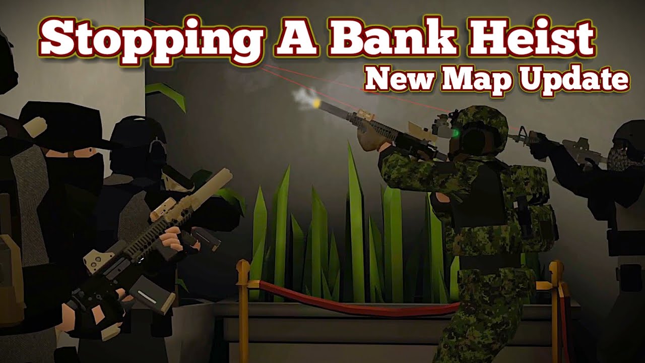 SWAT Team Halts Bank Robbery In New Hectic VR Map || Tactical Assault VR gameplay footage.