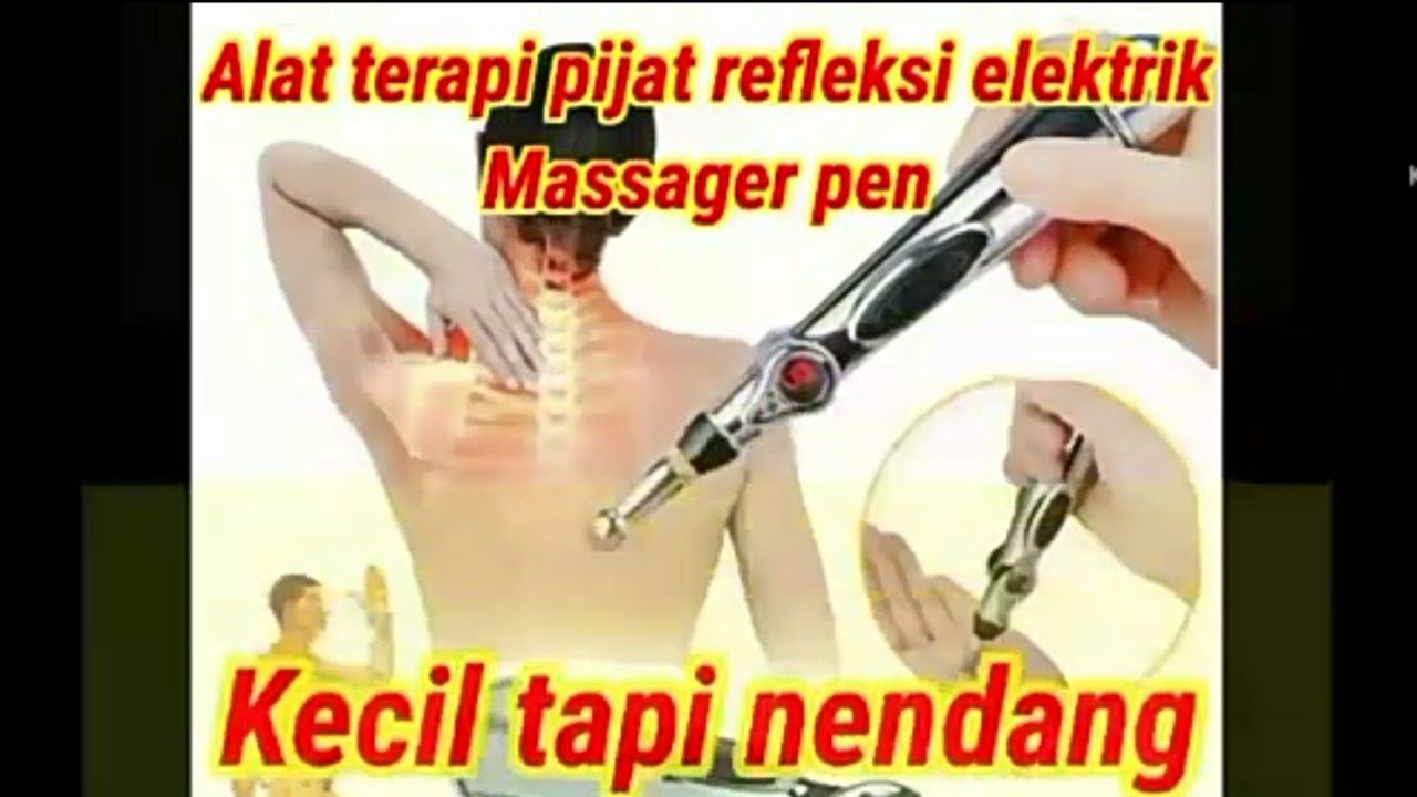 MASSAGER PEN, PENA PIJAT REFLEKSI AKUPUNTUR,ALAT SEHAT TERAPI ELEKTRIK MASSAGER,