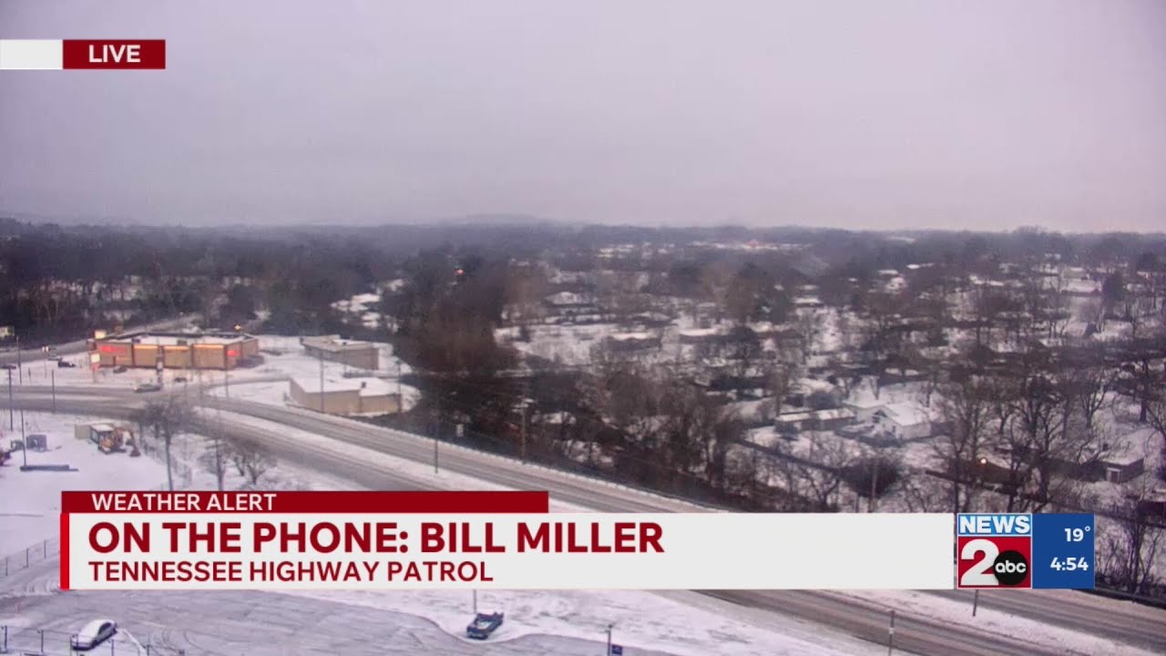 News 2 checks in with Tennessee Highway Patrol amid wintry weather