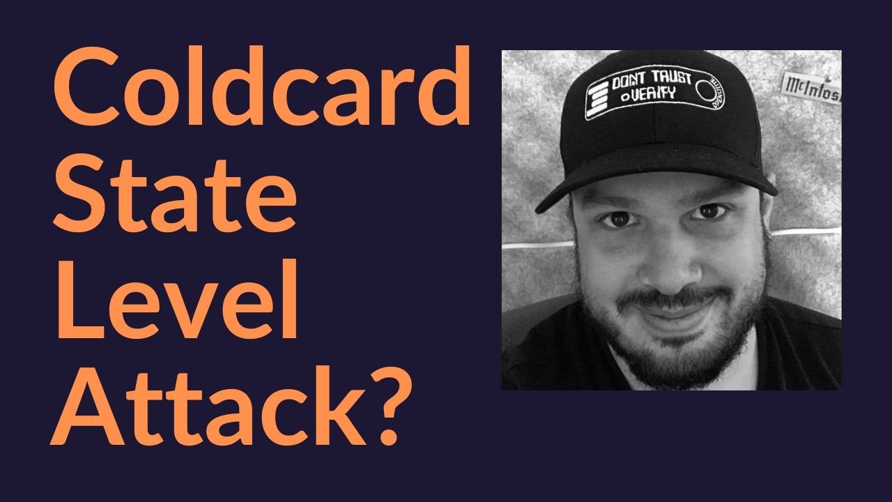 Is The Coldcard Disaster A State-Level Attack?