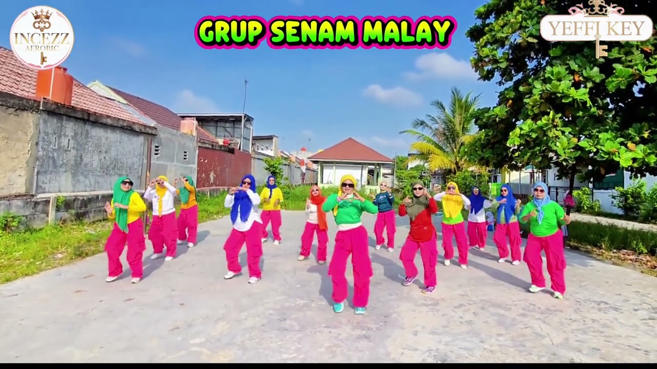 SEPERTI MATI LAMPU | SENAM KREASI | GRUP SENAM MALAY #yeffikey #yeffihappy #incezzaerobic