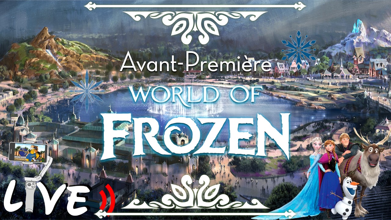 ⚠️ Visite du monde de la Reine des Neiges &agrave; Disneyland Paris ! ⚠️ Frozen World tour !!