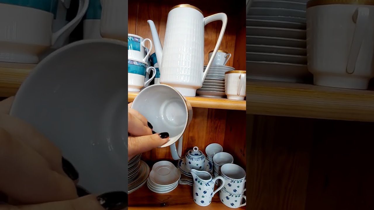 Идём в Комиссионный Секонд ЧАСТЬ 2🤗СМОТИМ ПОСУДУ 🤗 КРАСИВЫЙ СЕРВАНТ(похож на антиквариат)❤️🔥