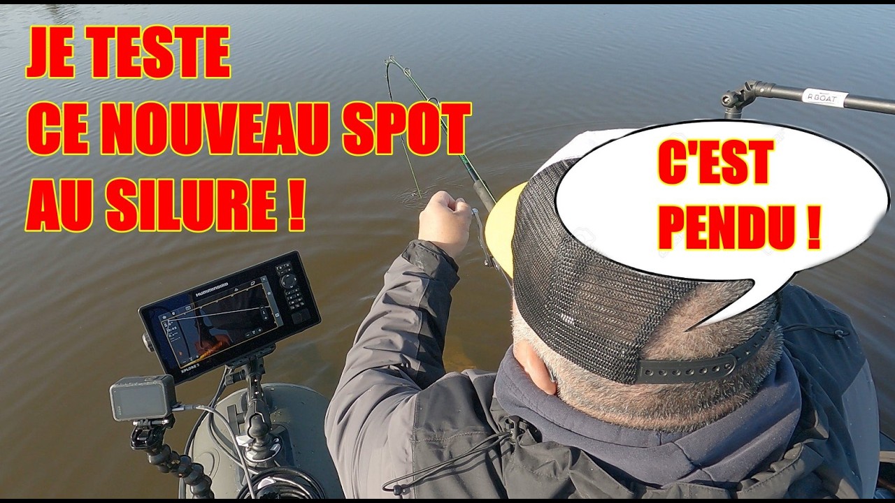 Je TESTE ce NOUVEAU SPOT pour le SILURE !