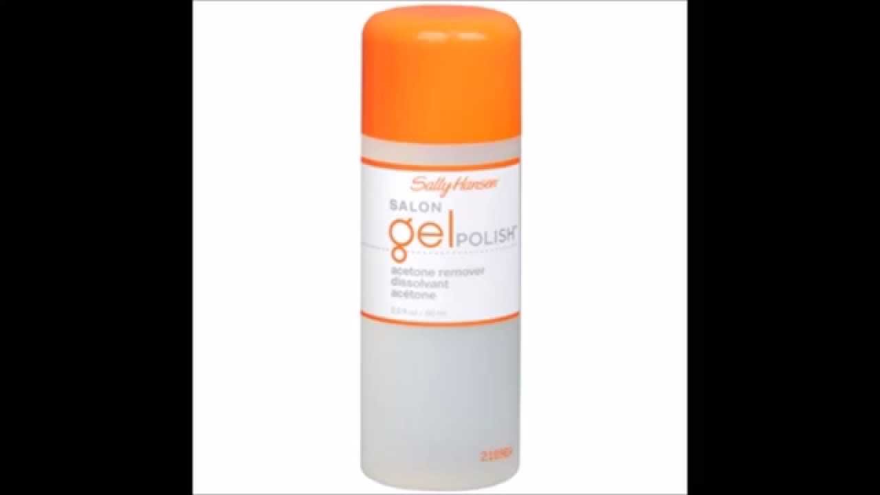 Sally Hansen Salon Gel Polish Acetone Remover, Gel Acetone NPR