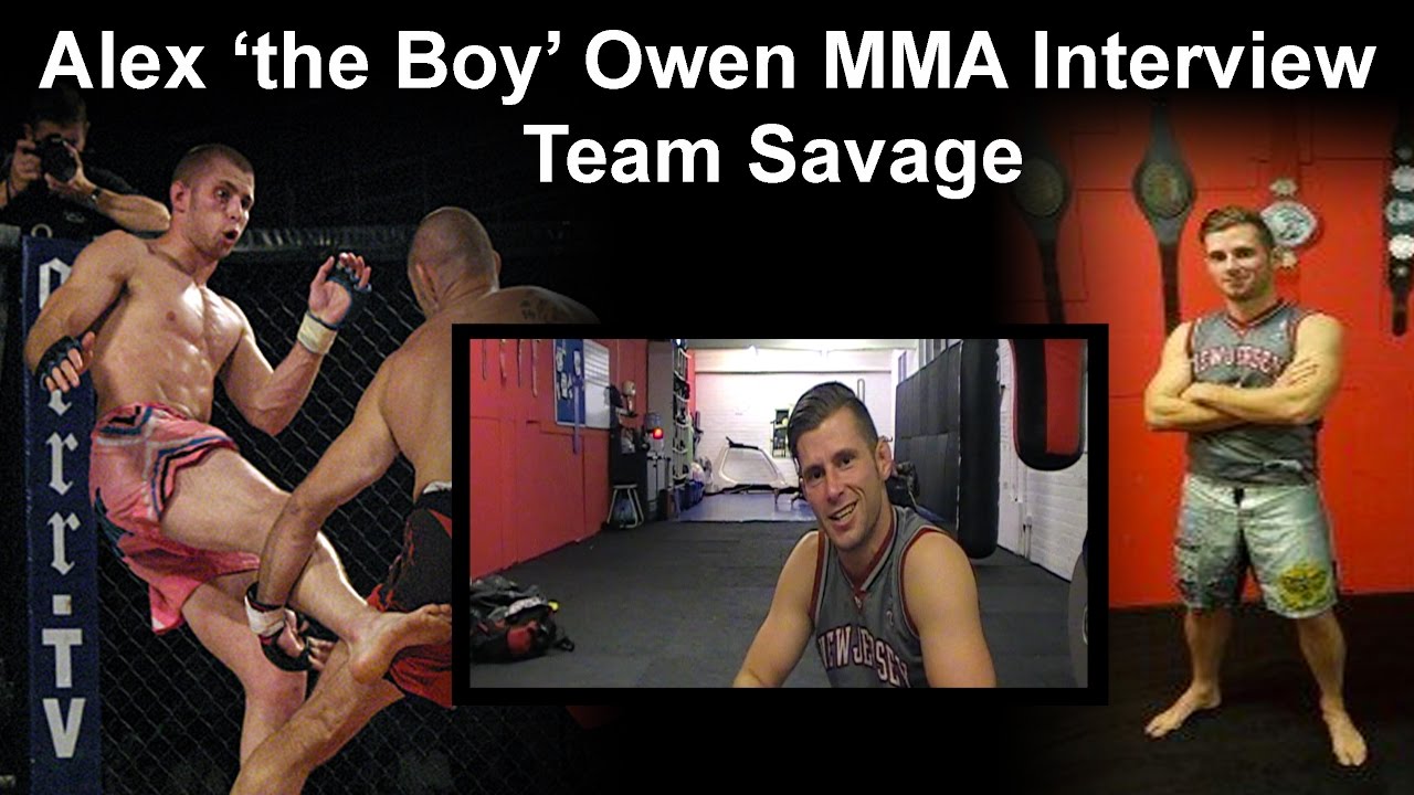 Alex the boy Owen MMA Interview Team Savage Weston Super Mare