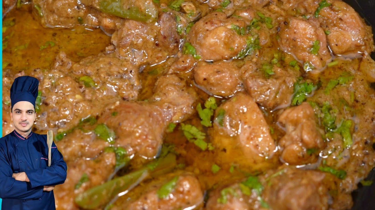 Black Pepper Chicken Karahi Recipe|Chicken Karahi Recipe|Chef M Afzal|