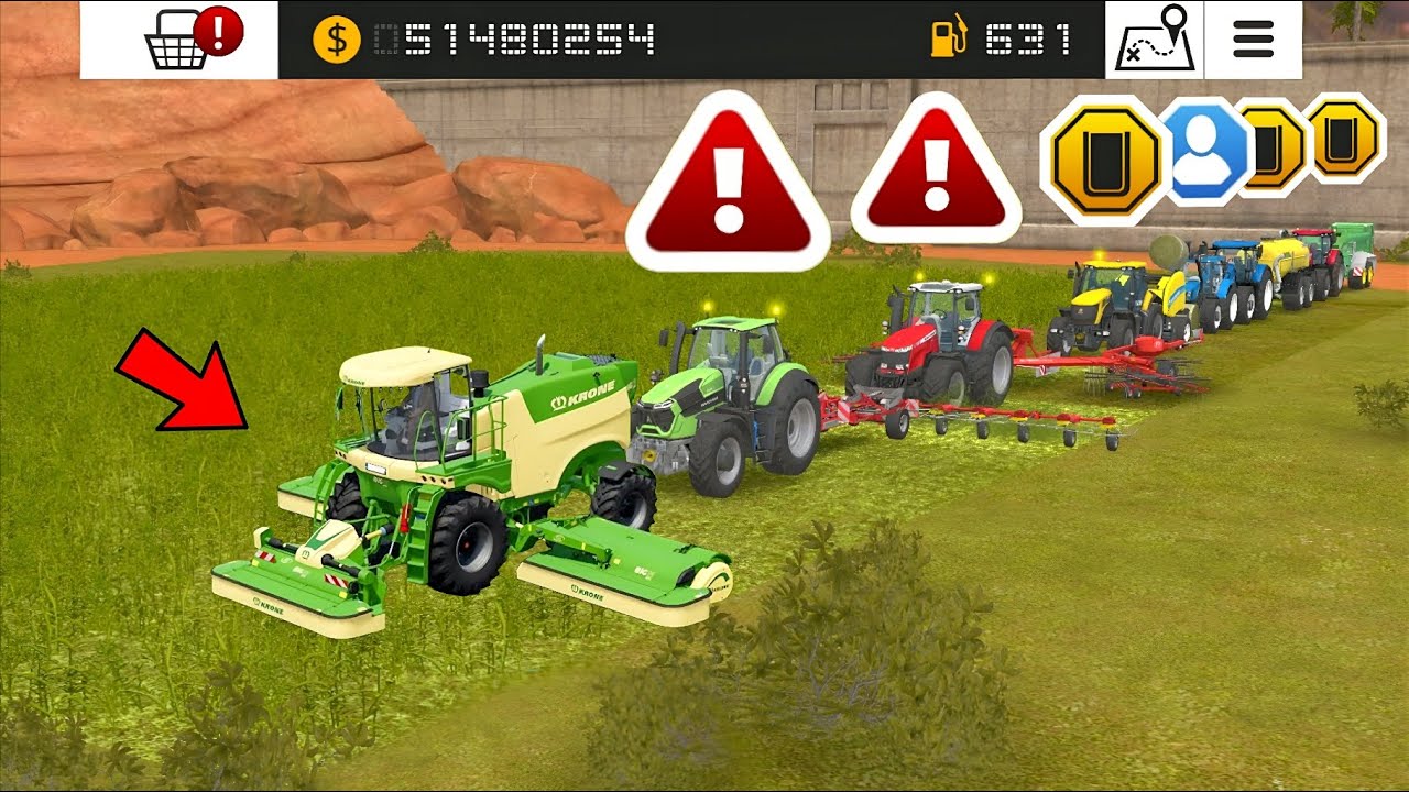 Fs 18 Завершено ✅ Процесс стрижки травы | Кормление коров в Farming Simulator 18 | #fs18