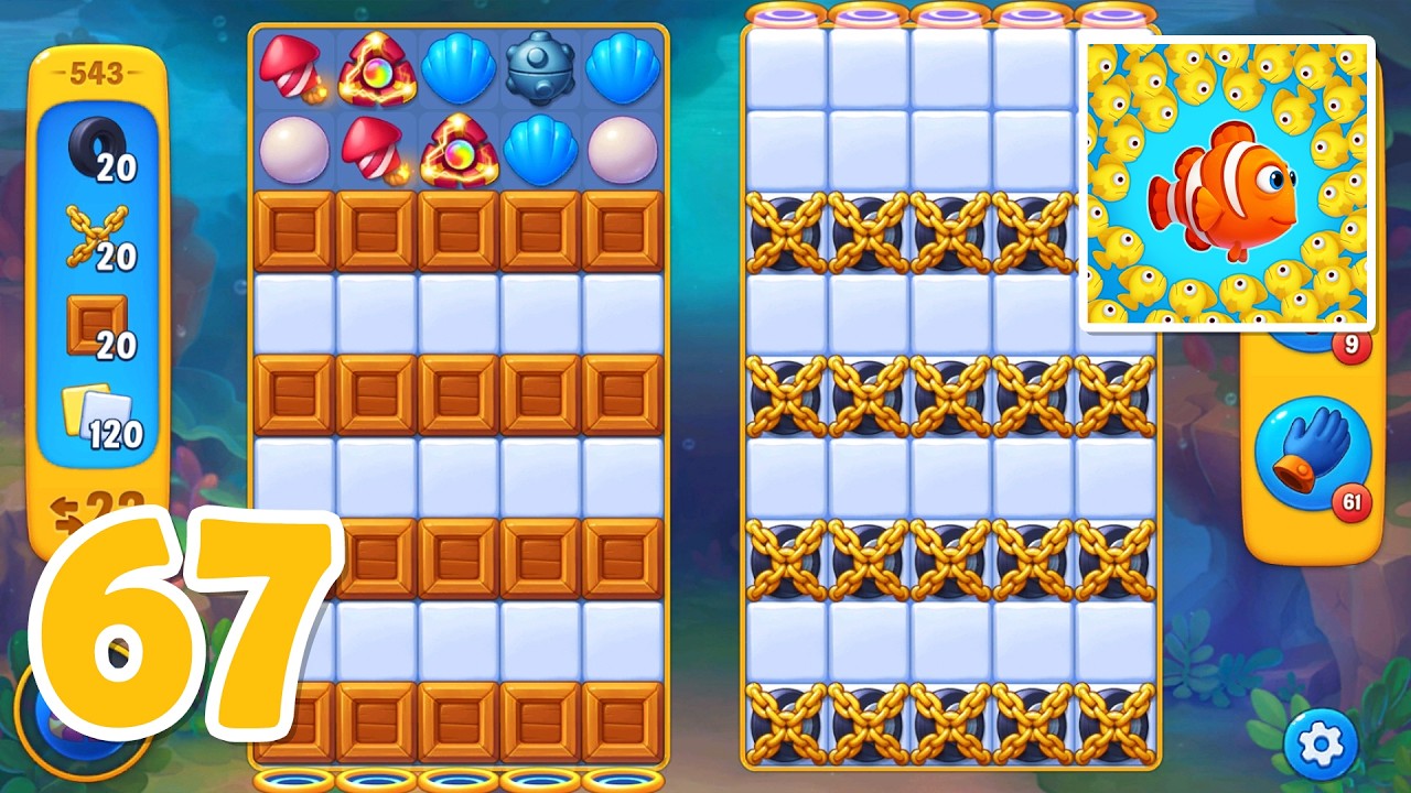 Fishdom - Gameplay Walkthrough Part 67 (Android, iOS)